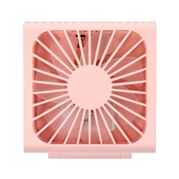 Portable Foldable Fan F10, 1000mAh, Pink 3