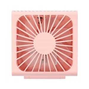 Portable Foldable Fan F10, 1000mAh, Pink 3