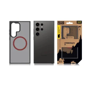 Shockproof case Tactical MagForce Hyperstealth 2.0 for Samsung Galaxy S24 Ultra, Black-red 3