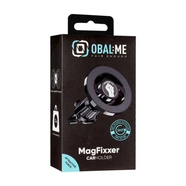 OBAL-ME Car Holder, MagFixxer, Black 5