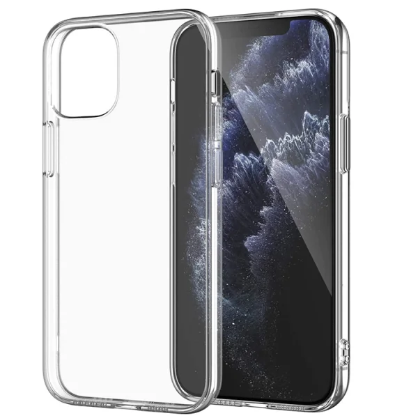 Silicone Case for iPhone 12 Pro Max, 0.5mm, Transparent 2