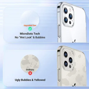 Silicone Case for iPhone 12 Pro Max, 0.5mm, Transparent 4