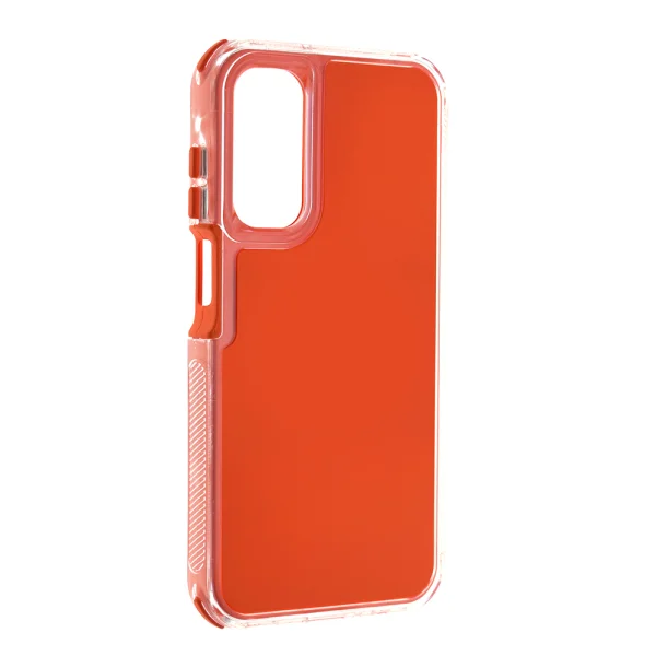 Shockproof Matrix case for Samsung Galaxy A15, Orange 2