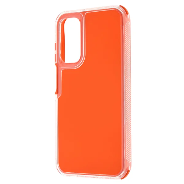 Shockproof Matrix case for Samsung Galaxy A15, Orange 1