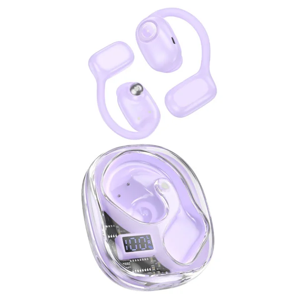 HOCO EA3 Earphones, TWS, Bluetooth, Purple 2