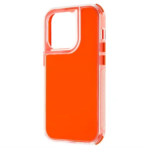 Удароустойчив калъф Matrix за iPhone 15 Pro Max, Оранжев