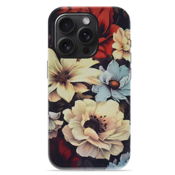 Удароустойчив калъф Decor за iPhone 15 Pro Max, Garden 2