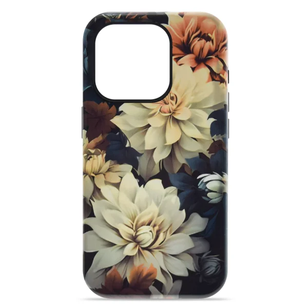 Удароустойчив калъф Decor за iPhone 15 Pro Max, Spring 2