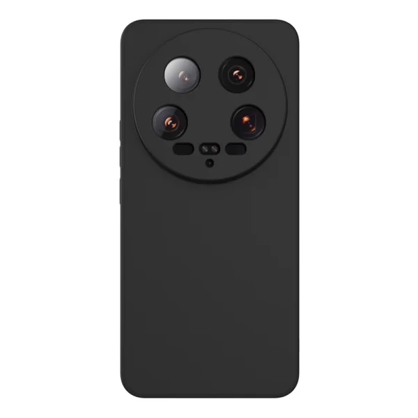 Silicone Lite case for Xiaomi 14 Ultra, Black 2