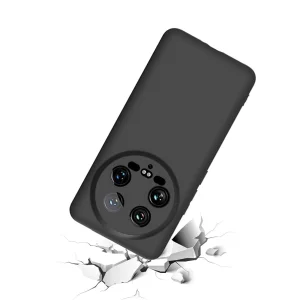 Silicone Lite case for Xiaomi 14 Ultra, Black 3