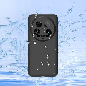 Silicone Lite case for Xiaomi 14 Ultra, Black 4