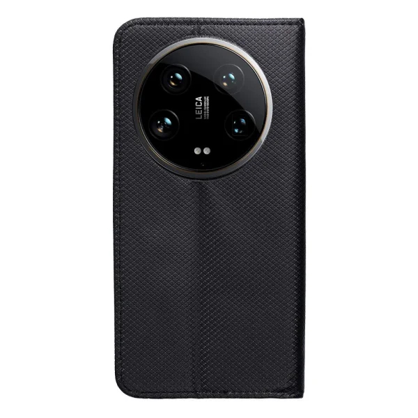 Smart Book Case for Xiaomi 14 Ultra, Black 2