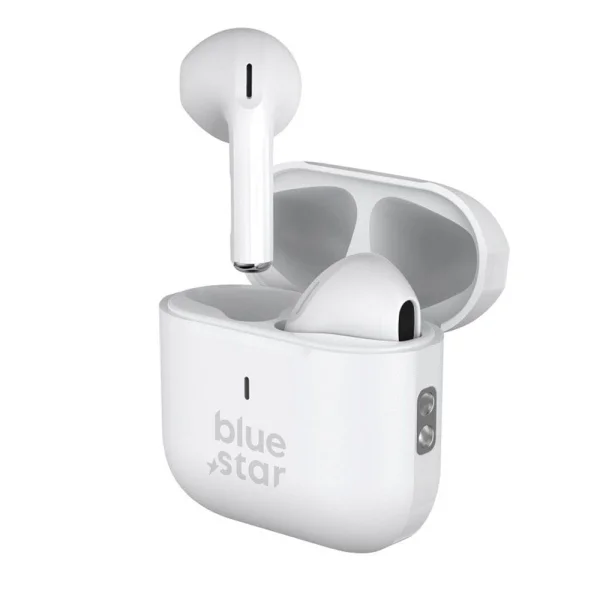 Безжични Слушалки Blue Star Nova Fi5, TWS, Bluetooth 5.3, Бял 2
