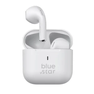 Безжични Слушалки Blue Star Nova Fi5, TWS, Bluetooth 5.3, Бял