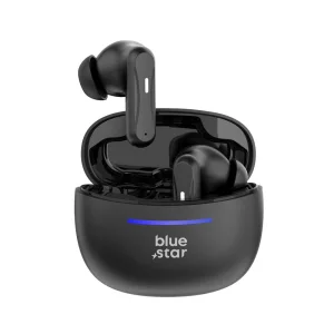 Безжични Слушалки Blue Star BK44, TWS, Bluetooth 5.4, Черен