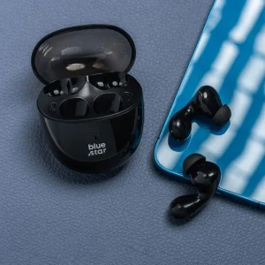 Wireless Headphones Blue Star BK99, TWS, Bluetooth 5.4, Black 4