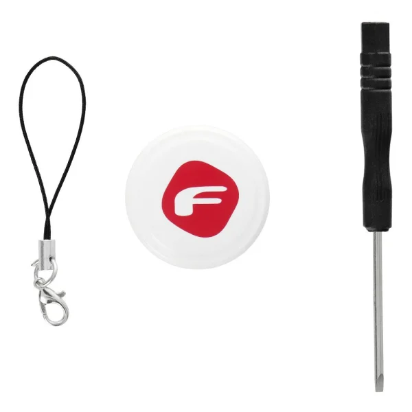 Тракер за проследяване Forcell F-TAG F01, Find My, Бял 2