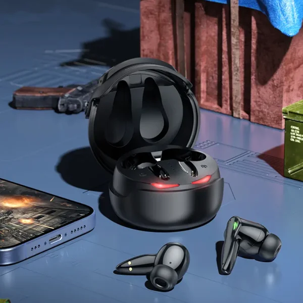 Безжични Слушалки Borofone BW57 Mecha, TWS, Черен 4