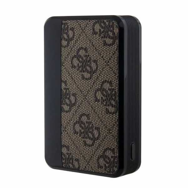 Външна Батерия Guess PU 4G Leather 10000mAh, GUPB10DP4GEGW, Кафяв 5