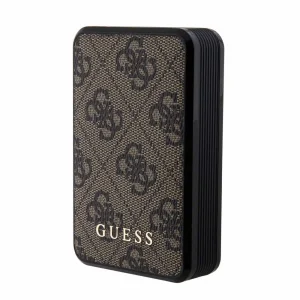 Външна Батерия Guess PU 4G Leather 10000mAh, GUPB10DP4GEGW, Кафяв