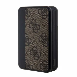 Външна Батерия Guess PU 4G Leather 10000mAh, GUPB10DP4GEGW, Кафяв 5