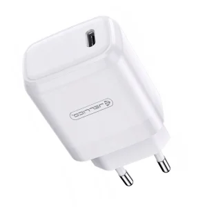 Мрежово Зарядно JELLICO A78, 220V, 20W, PD, USB-C, Бял