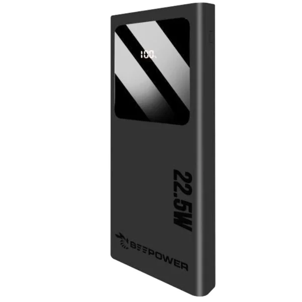 Universal Power Bank BeePower BP-10PD, 10000mAh, 22.5W, USB-C, 2 x USB 3.0, Black 1