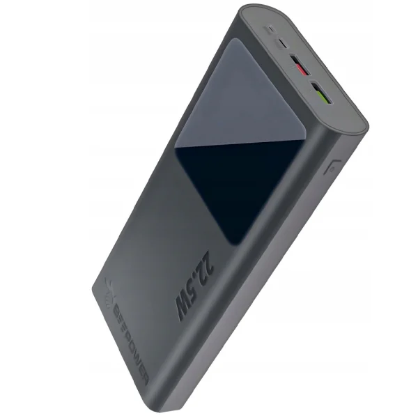 Universal Power Bank BeePower BP-10PD, 10000mAh, 22.5W, USB-C, 2 x USB 3.0, Black 2