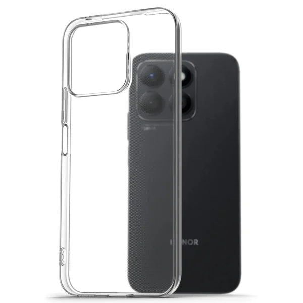 Silicone case for Huawei Honor X8b, 0.5mm, Transparent 4