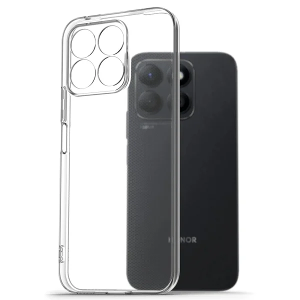 Silicone case for Huawei Honor X8b, 2 mm, Transparent 4