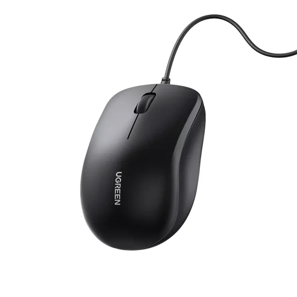 Компютърна Мишка UGREEN MU007, 1.5м кабел, Черен 1