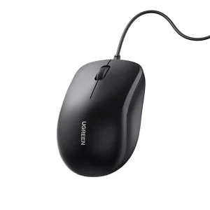 Компютърна Мишка UGREEN MU007, 1.5м кабел, Черен