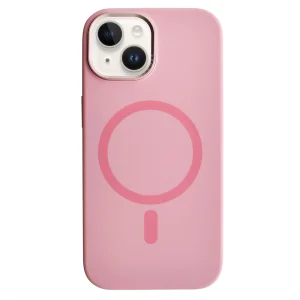 Удароустойчив калъф Premium MagSF за iPhone 13, Розов