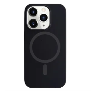Удароустойчив калъф Premium MagSF за iPhone 13 Pro Max, Черен