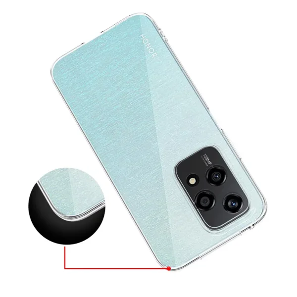 Силиконов калъф за Huawei Honor 200 Lite, 0.5mm, Прозрачен 2