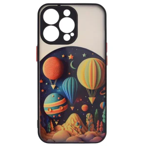 Удароустойчив калъф Trendy Travel за iPhone 14 Pro Max, Пътуване с балони