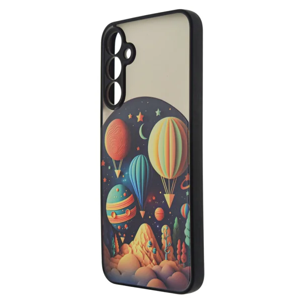 Удароустойчив калъф Trendy Travel за Samsung Galaxy A14, Пътуване с балони 2