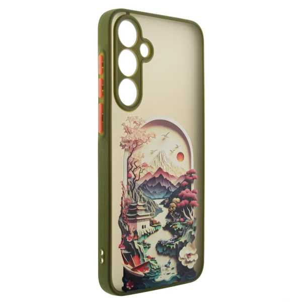 Shockproof Trendy Travel Case for Samsung Galaxy A55, Window to China 2