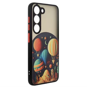 Удароустойчив калъф Trendy Travel за Samsung Galaxy S23 FE, Пътуване с балони 3