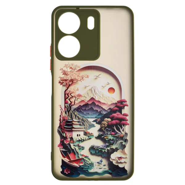 Удароустойчив калъф Trendy Travel за Xiaomi Redmi 13C / Poco C65, Прозорец към Китай 1