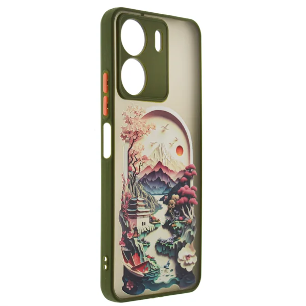 Удароустойчив калъф Trendy Travel за Xiaomi Redmi 13C / Poco C65, Прозорец към Китай 2