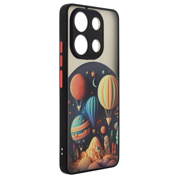 Удароустойчив калъф Trendy Travel за Xiaomi Redmi Note 13 4G, Пътуване с балони 2