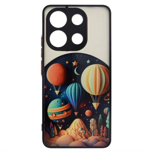 Удароустойчив калъф Trendy Travel за Xiaomi Redmi Note 13 4G, Пътуване с балони