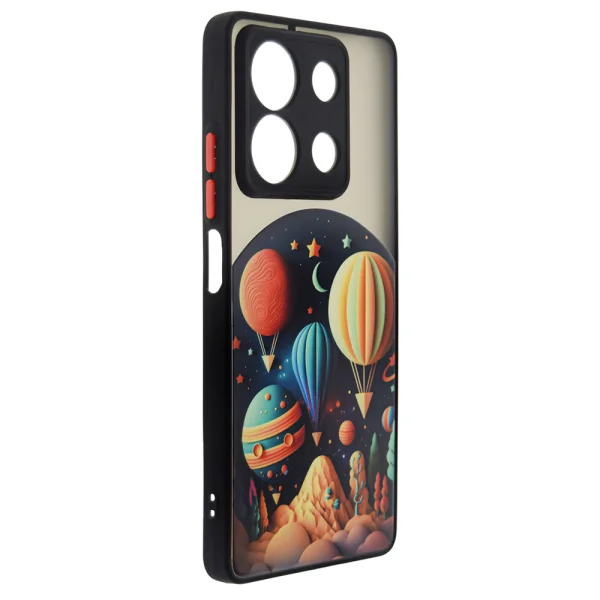 Удароустойчив калъф Trendy Travel за Xiaomi Redmi Note 13 5G, Пътуване с балони 2