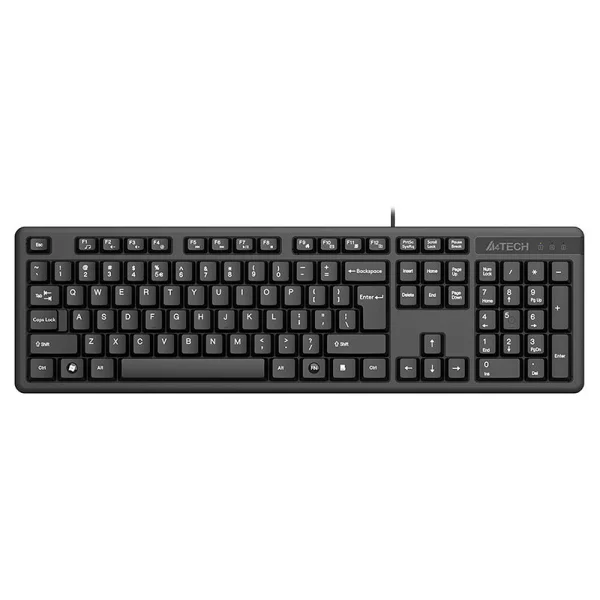 A4 Tech KK-3 USB Keyboard, Black 1