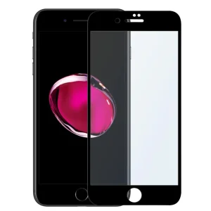 Стъклен протектор Veason 6D Pro Full Glue за iPhone 7 Plus / 8 Plus, Черен