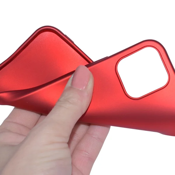 Silicone case Level for iPhone 12 / 12 Pro, Red 4