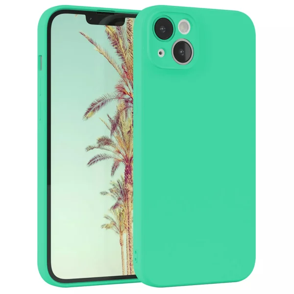 Силиконов калъф Silicone Lite за Iphone 14, Мента 1