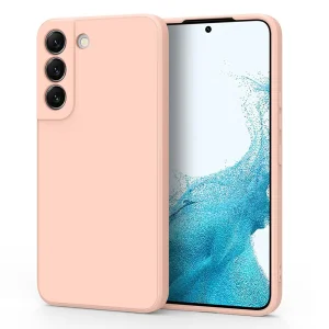 Силиконов калъф Silicone Lite за Samsung Galaxy S22, Корал