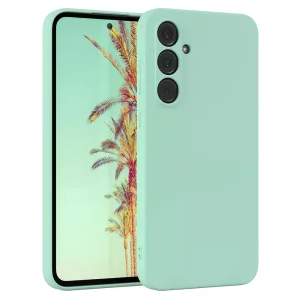 Силиконов калъф Silicone Lite за Samsung Galaxy S24 Plus, Мента